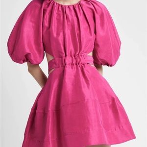 BNWT Aje Psychedelia Cut-Out Mini Dress